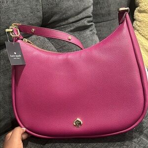 Kate Spade Pink Leather Shoulder Bag